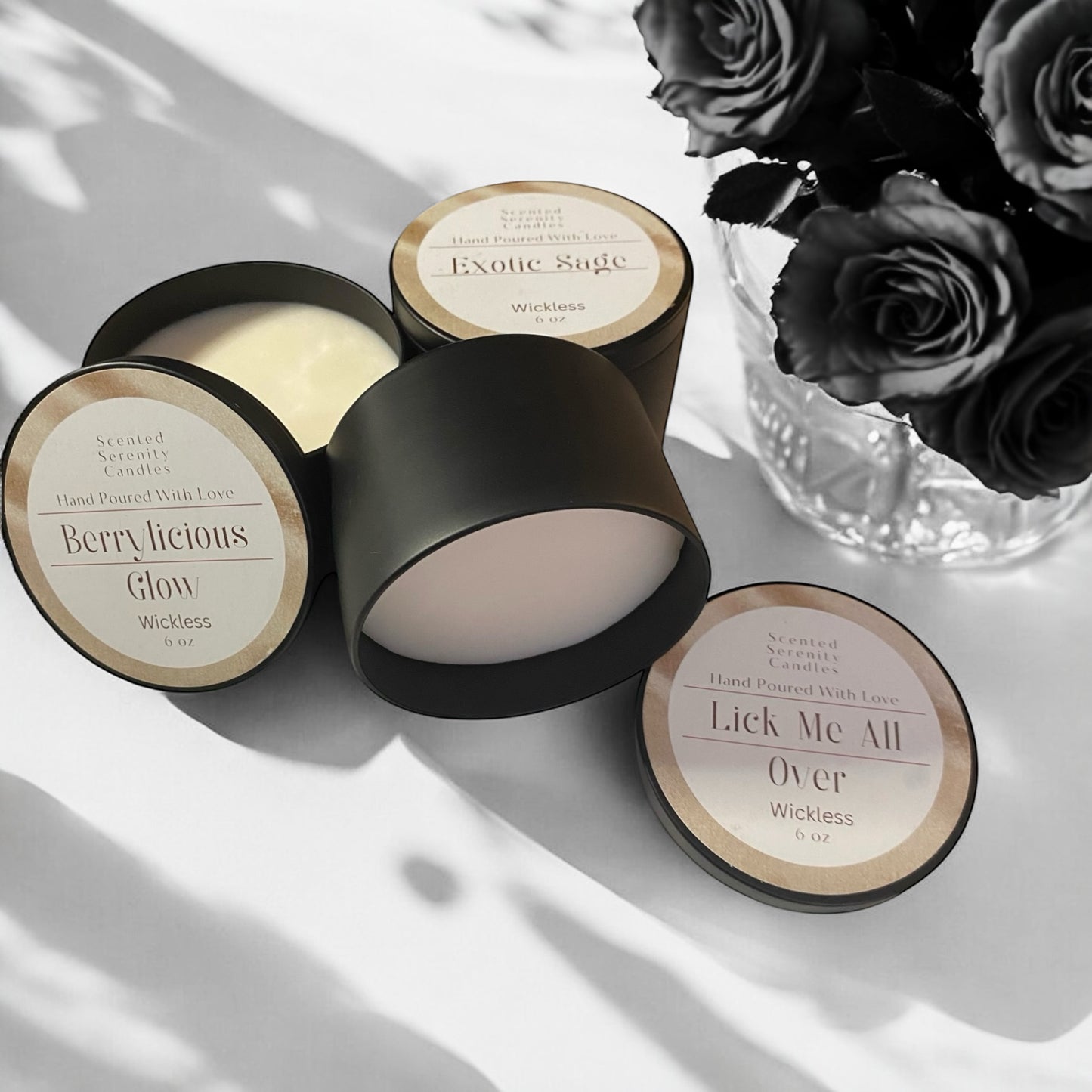 Soy Wax Wickless Candles