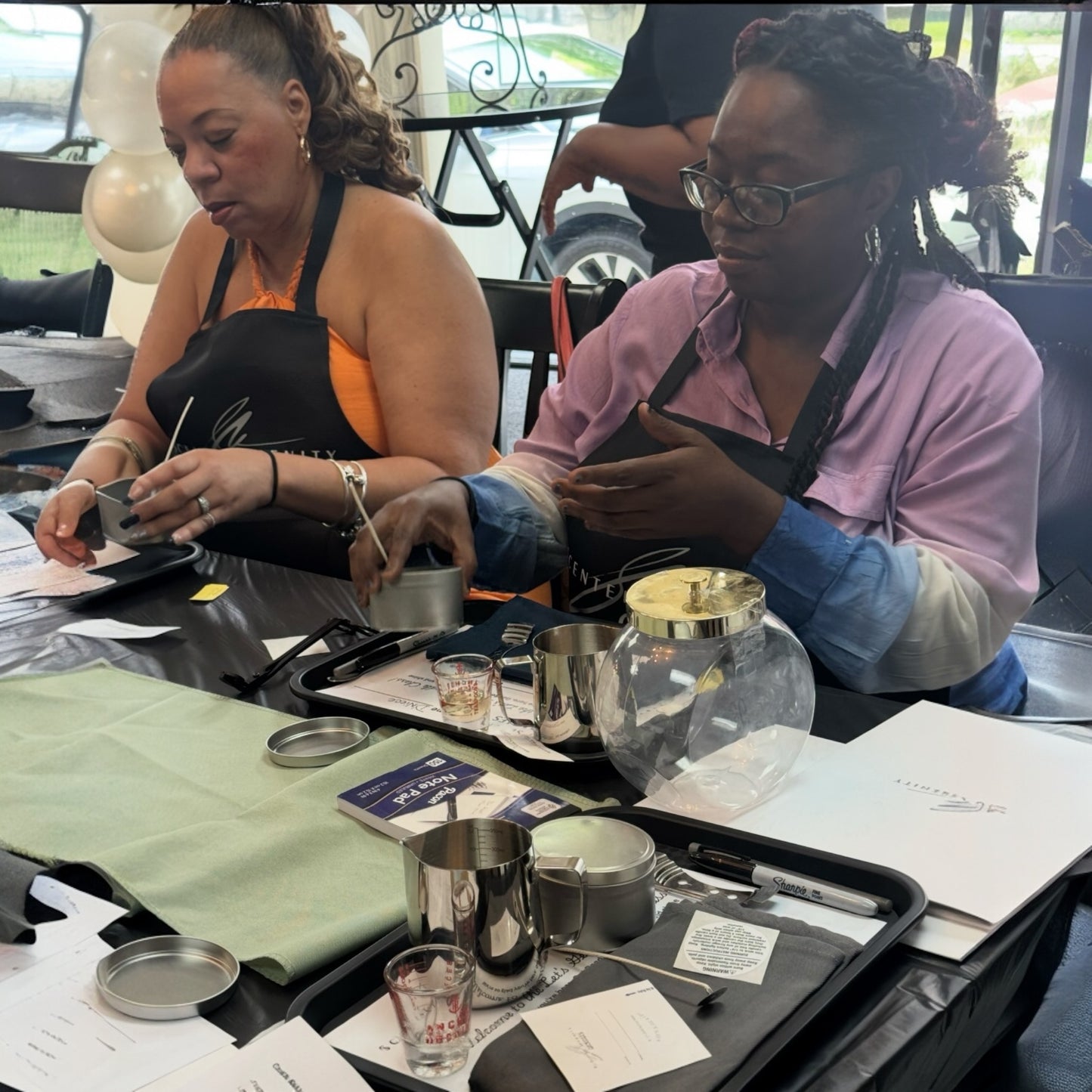 Let's Get Lit Candle Making Class- September 27, 2025. Please list participant name(s) in the Special instruction at checkout.