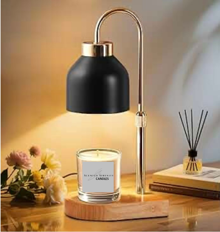 Candle Warmer Lamp w/ Timer House Warming Gifts New Home Bedroom Decor, Birthday Gifts, Adjustable Height with 2 Bulbs