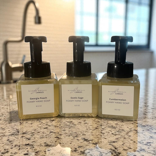 Foamy Hand Soap- Available at Woman of Color International