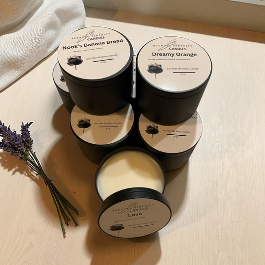 Soy Wax Wickless Candles